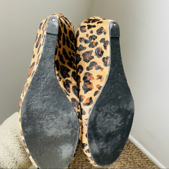 Aldo Cheetah Wedge Heels - Picture 3 of 5
